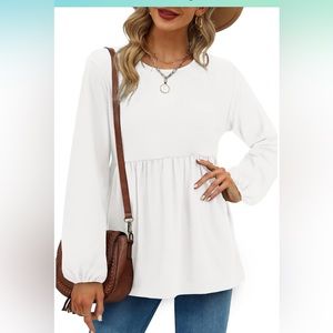 Womens peplum top